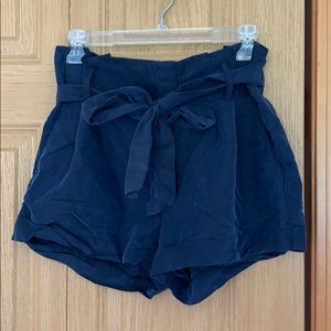 Blue High Waisted American Eagle Shorts